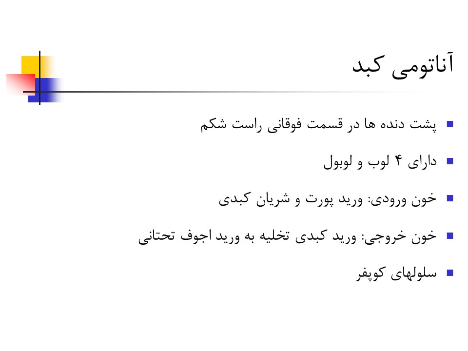 پاورپوینت جامع اختلالات و عملکرد کبد