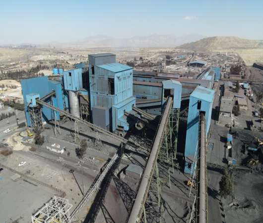 گزارش کارآموزی در مجتمع معدنی گل گهر جدا کردن آهن از سنگ آهن